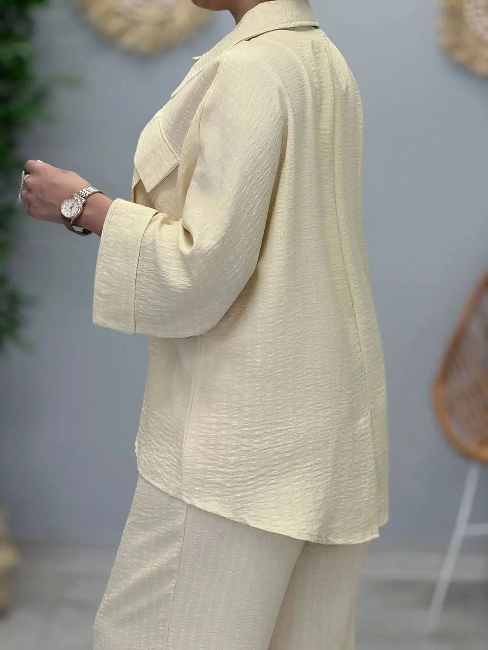 3446-شومیز و شلوار سونیا